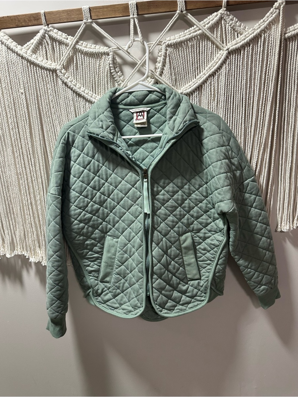 Avalanche Quilted Puffer Jacket in Sage Green